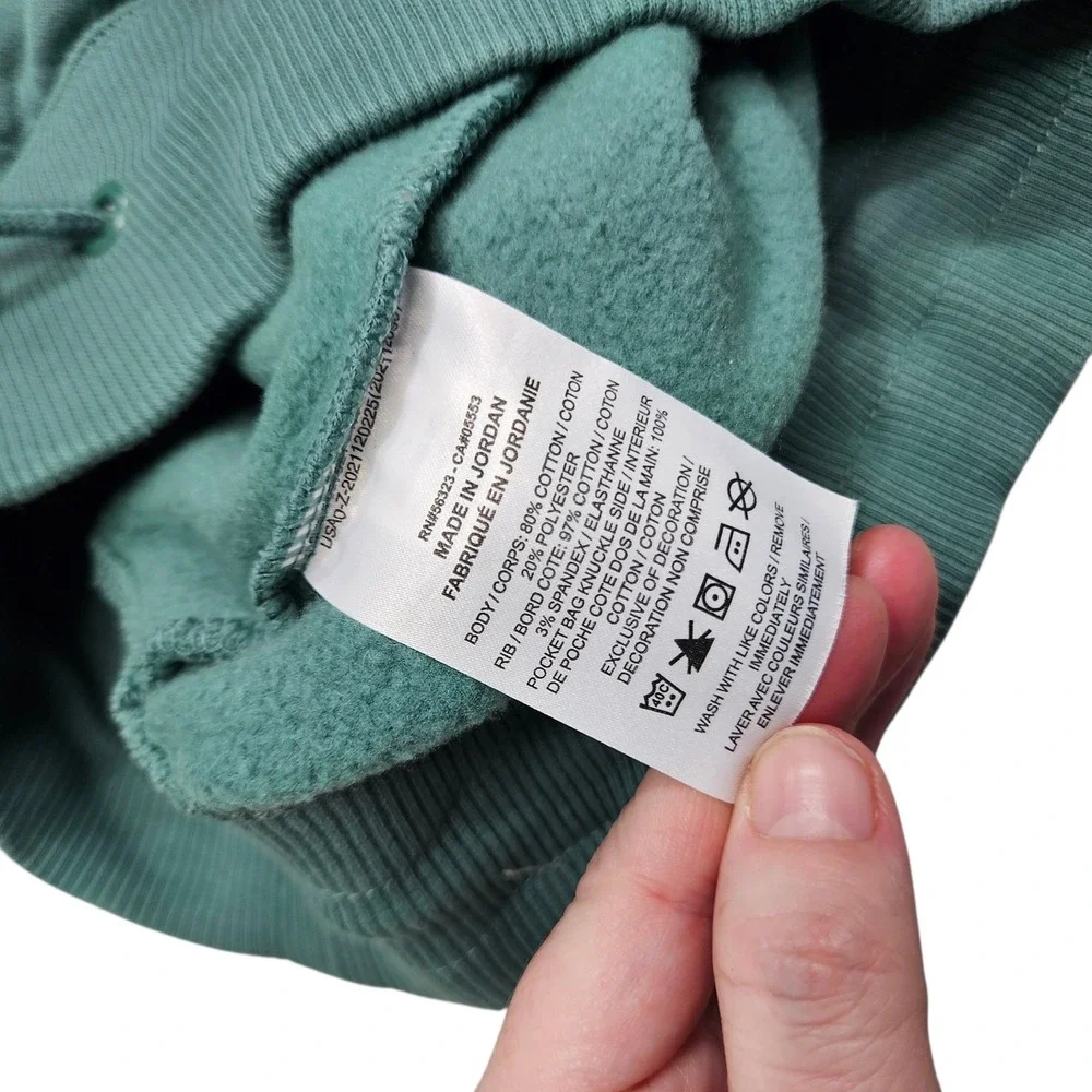 Nike Phoenix Fleece High Waisted Shorts Green Womens XXS Gym‎ Workout Running
